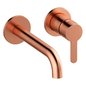 Damixa Silhout indbygningsarmatur brstet kobber PVD