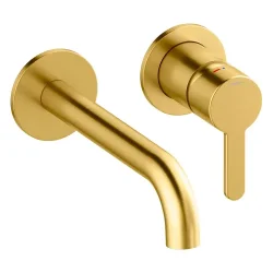   Damixa Silhouet hndvaskarmatur brstet messing PVD 180 mm