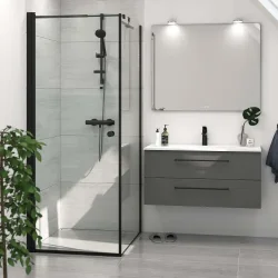 DANSANI Fast vg H:197,5*87-89 cm sort/klar