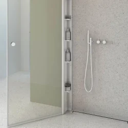 Dansani Match Tower reol med 5 hylder 200x10x10 satin