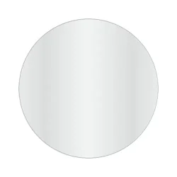 Loevschall Refine spejl med ramme, brstet aluminium, 100 cm