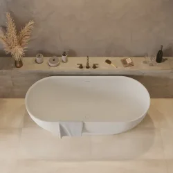  Ideavit solidera fritstende solid surface badekar 170x80cm mathvid