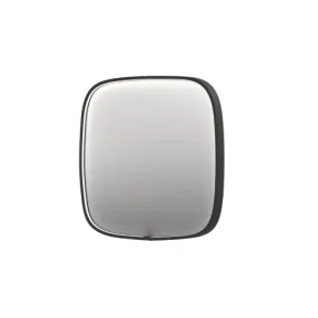 Sanibell SP31 Spejl 100x100cm matsort aluramme