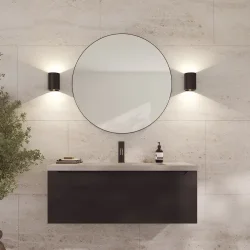 Loevschall Sekvens vglampe med up and down lights i matsort