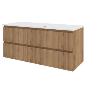 Sanibell Proline mbelst 121x46cm urban eg med 2 softclose skuffer