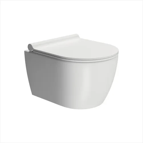 GSI Pura mathvid kompakt vgtoilet 46x35cm med swirlflush skyl