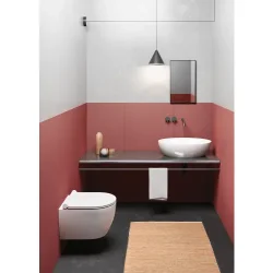 GSI Pura kompakt vgtoilet 46x35cm med swirlflush skylleteknik