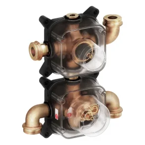 Damixa Indbygningsboks med 2-vejs omskifter. Passer til DS 1 og DS2 yderdele.