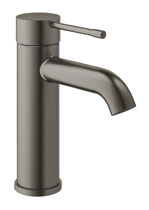 GROHE Essence S-size håndvaskarmatur uden bundventil - Antracit grå inspireret børstet hard graphite