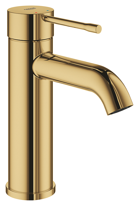 GROHE Essence S-size håndvaskarmatur uden bundventil, Poleret Cool Sunrise