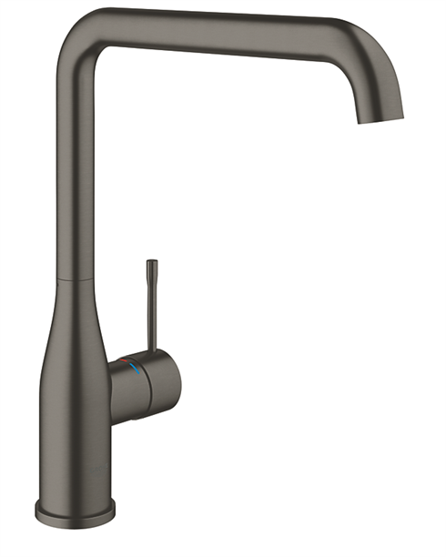 GROHE Essence køkkenarmatur med L-tud. Børstet hard graphite