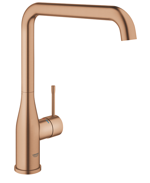 GROHE Essence køkkenarmatur med L-tud Børstet Warm Sunset
