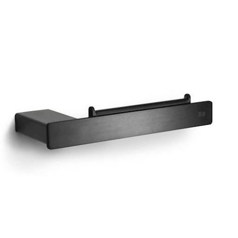 Unidrain Reframe toiletrulleholder, sort
