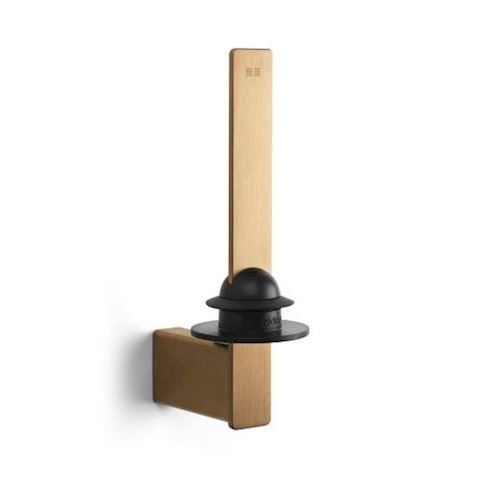 Unidrain Reframe toiletrulleholder reserve - kobber