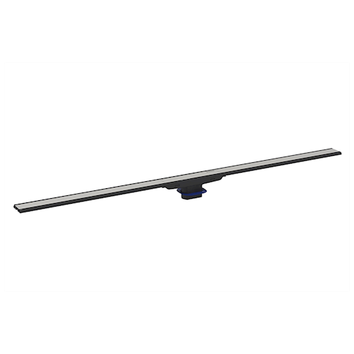 Geberit CleanLine 20 afløbsrende L30-90cm, antracit/børstet stål