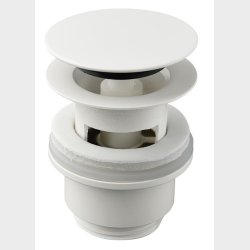 Damixa push-open-bundventil. Mathvid PVD