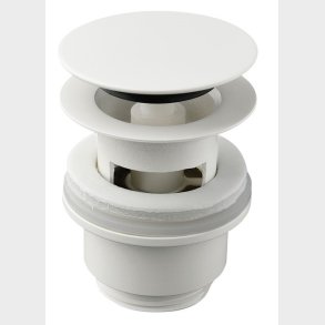 Damixa push-open-bundventil. Mathvid PVD