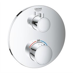 GROHE Grohtherm Rainshower Cosmopolitan 210 brusesystem til indbygning, krom