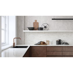 Damixa Silhouet kkkenarmatur. Brstet kobber PVD