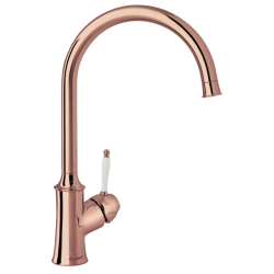  Damixa Tradition kkkenbatteri med hj tud. Poleret kobber PVD