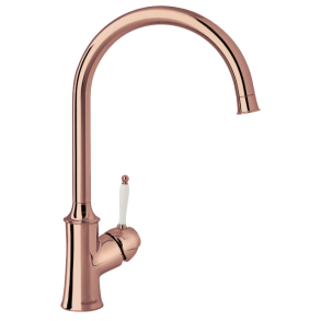  Damixa Tradition kkkenbatteri med hj tud. Poleret kobber PVD