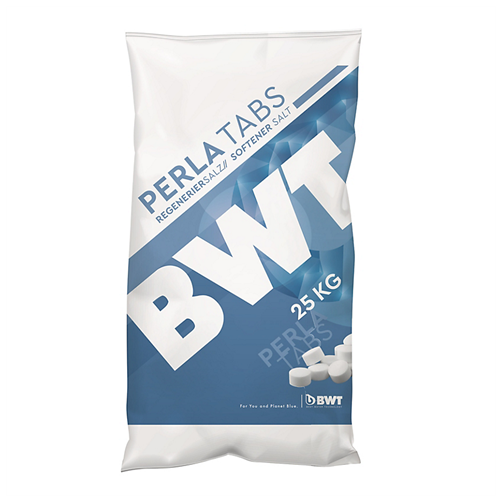 BWT Perla tabs salt 25 kg. Fødevaregodkendt 