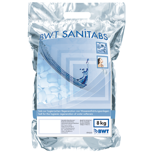 BWT Sanitabs salt til blødgøringsanlæg 8 kg pose