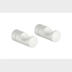 Damixa Silhouet krog 2 stk. Mat hvid