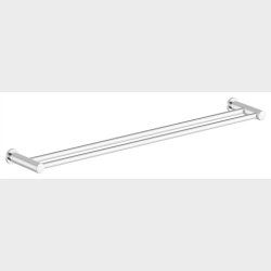 Damixa Silhouet hndkldestang dobbelt 800 mm. Krom