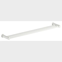 Damixa Silhouet hndkldestang dobbelt 800 mm. Mat hvid