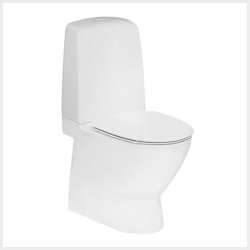 Ifö Spira Art 6240 toilet. Hvid