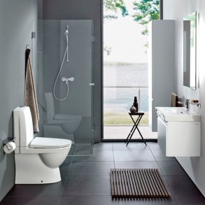 Laufen Pro N gulvstende toilet inkl. sde / Inkl. levering og montering