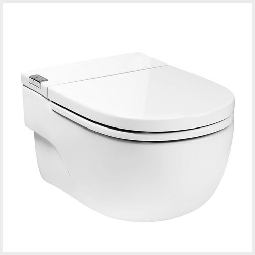 Roca In-Tank Meridian toilet med integreret cisterne. Inkl. sæde med softclose