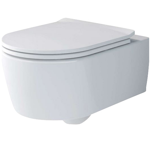  V&B Soul hængeskål med softclose toiletsæde, åben skyllerand, hygienic flush