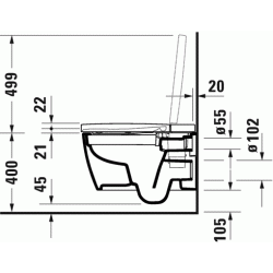 Duravit SensoWash Starck f Lite Douchetoilet