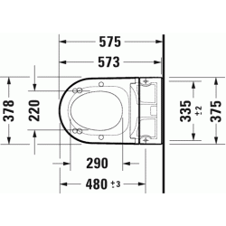 Duravit SensoWash Starck f Lite Douchetoilet