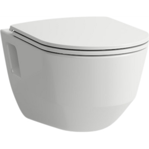 Laufen Pro Rimless. Inkl. sde med softclose og Quick-release 