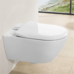 Villeroy &amp; Boch Subway Vghngt toilet med Vifresh og CeramicPlus. Alpinhvid 
