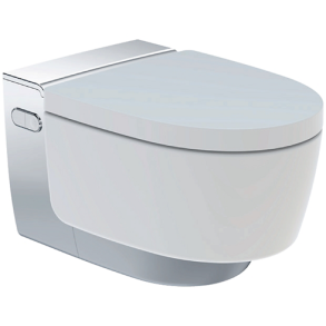 Geberit AquaClean Mera Classic douchetoilet. Inkl. sde. Krom/hvid