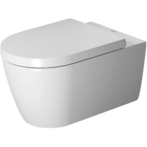 Duravit ME by Starck vgtoilet 37x57cm med ben skylle-rand, mat hvid satin, WonderGliss