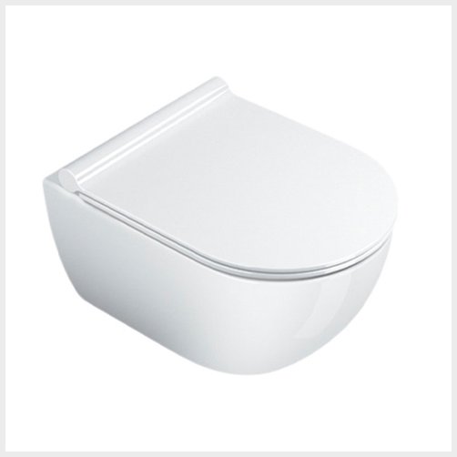 Catalono SFERA50 Newflush® kompakt væghængt toilet 500x350 mm