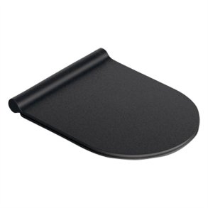 CATALANO PLUS toiletsde med Softclose og TakeOff. Sort. Passer til ZERO50/55/62 - SFERA50/52/54/63