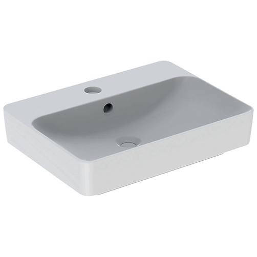 Geberit Variform håndvask 600x158x450mm til bordplade. Hvid