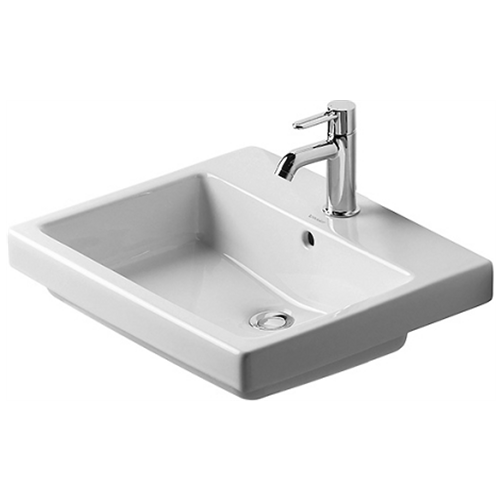 Duravit Vero håndvask t. nedfældning, 550x465mm