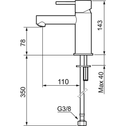 Mora hndvaskarmatur, inxx ii sharp small, mat-gr