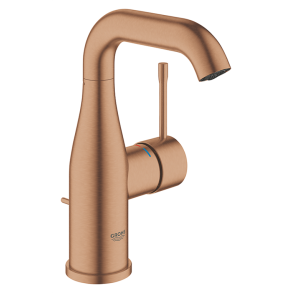 GROHE Essence M-Size hndvaskarmatur med bundventil - kobberinspirerede farve brstet warm sunset
