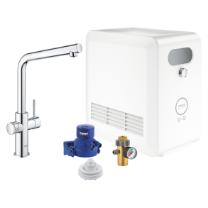 GROHE Blue Professional kkkenarmatur med kler og L-tud. Krom