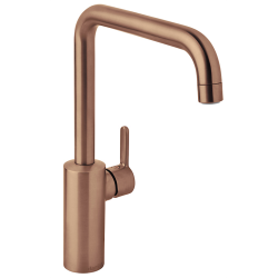 Damixa Silhouet kkkenarmatur. Brstet kobber PVD