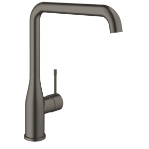 GROHE Essence kkkenarmatur med L-tud. Brstet hard graphite