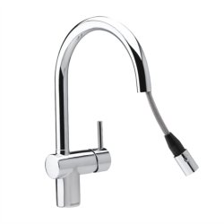 Damixa Osier kkkenarmatur med udtrk. Krom